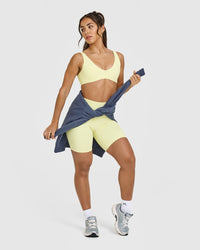 SoftMotion™ Scoop Back Bralette | Pastel Yellow