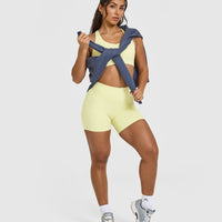 SoftMotion™ Shorts 6" | Pastel Yellow