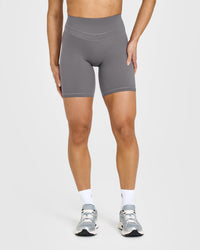Unified Cycling Shorts 8" | Ash Grey