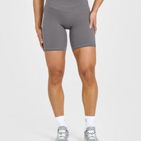 Unified Cycling Shorts 8" | Ash Grey