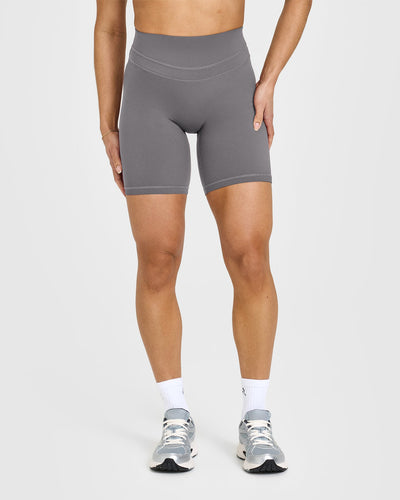 Unified Cycling Shorts 8" | Ash Grey