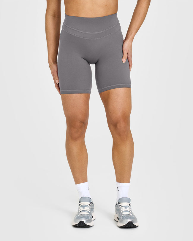 Unified Cycling Shorts 8" | Ash Grey