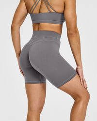 Unified Cycling Shorts 8" | Ash Grey