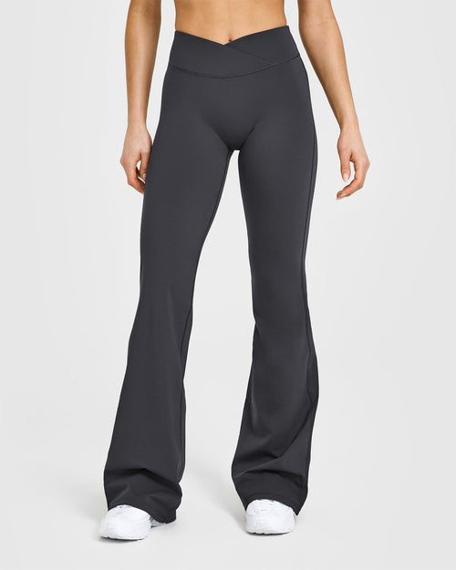 Oner Modal Unified Wrap Flared Bottoms | Coal