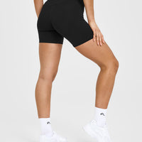 Timeless High Waisted Shorts | Black