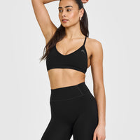 Timeless Strappy Bralette | Black
