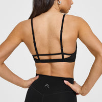 Timeless Strappy Bralette | Black
