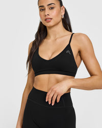 Timeless Strappy Bralette | Black