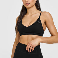 Timeless Strappy Bralette | Black