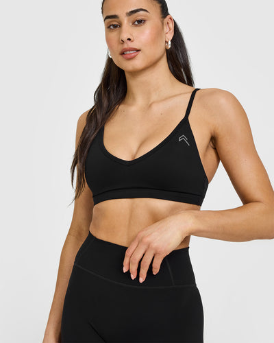 Timeless Strappy Bralette | Black