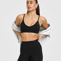 Timeless Strappy Bralette | Black