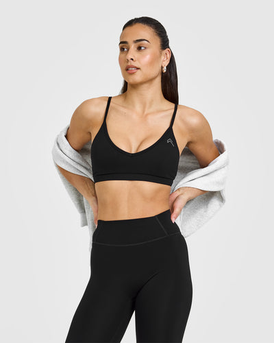 Timeless Strappy Bralette | Black