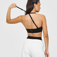 Unified Twist Sports Bra | Black
