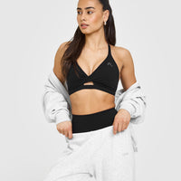 Unified Twist Sports Bra | Black
