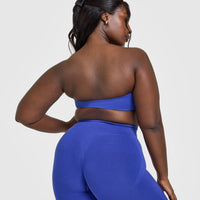 Unified Micro Bandeau Bralette | Space Blue