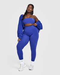 Unified Micro Bandeau Bralette | Space Blue
