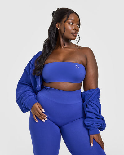 Unified Micro Bandeau Bralette | Space Blue