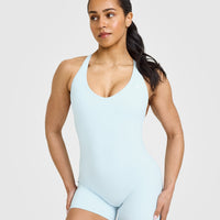 Unified Scoop Back All In One 6" | Cloud Blue