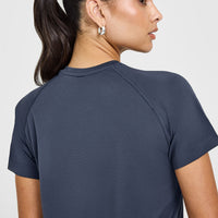 Go To Seamless Loose Top | True Blue