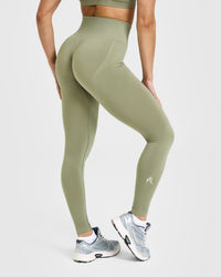 Effortless Seamless Leggings | Deep Sage Green