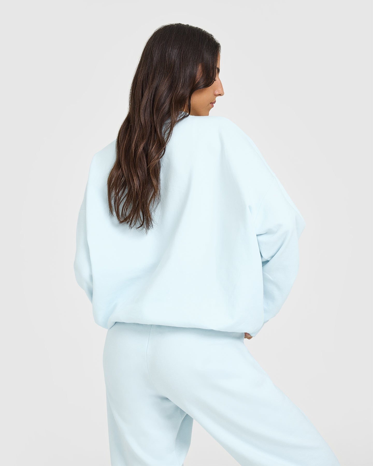 Lightweight Sweatshirt With Graphic | Cloud Blue