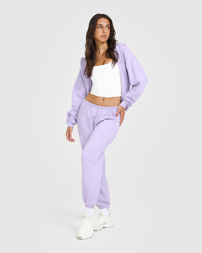 Mid Weight Jogger | Lavender Purple
