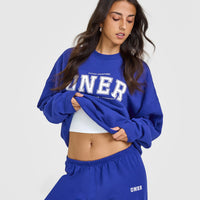 Mid Weight Jogger | Space Blue