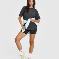 Classic Oversized Lightweight T-Shirt | Coal