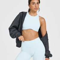 SoftMotion™ Cycling Shorts 8" | Cloud Blue