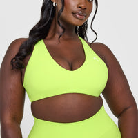 Unified Micro Bralette | Citrus Green