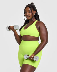 Unified Micro Bralette | Citrus Green