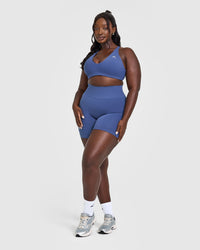 Unified Micro Bralette | Shadow Blue