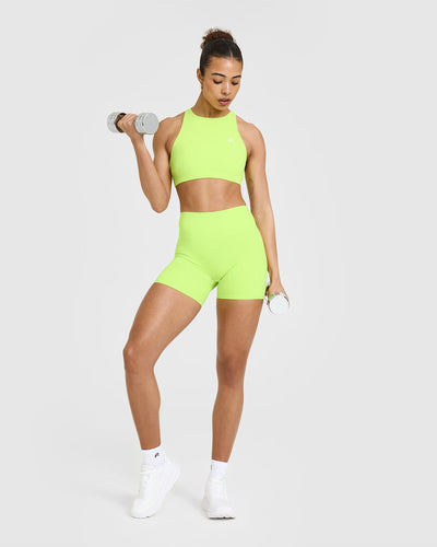 SoftMotion™ Shorts 6" | Citrus Green
