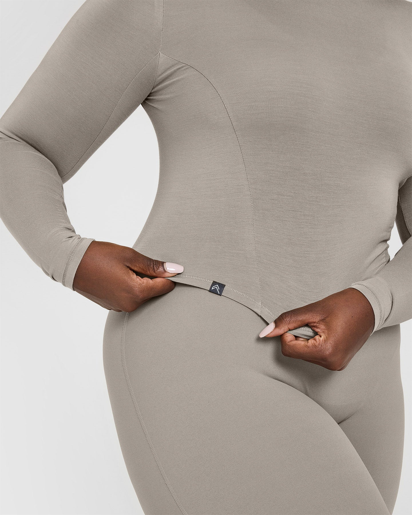 Mellow™ Soft Mid Long Sleeve Top | Warm Sand