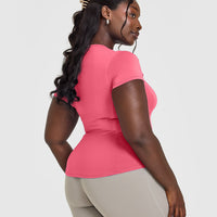 Mellow™ Soft Short Sleeve T-Shirt | Velvet Pink