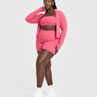 Unified Micro Bandeau Bralette | Velvet Pink