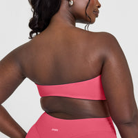 Unified Micro Bandeau Bralette | Velvet Pink