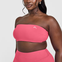 Unified Micro Bandeau Bralette | Velvet Pink