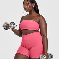 Unified Micro Bandeau Bralette | Velvet Pink