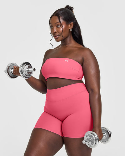 Unified Micro Bandeau Bralette | Velvet Pink