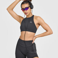 Unified High Waisted Pocket Shorts 6" | Coal