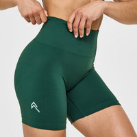 Effortless Seamless Shorts | Racing Green