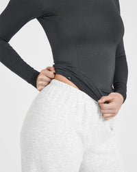 Mellow™ Soft Long Sleeve Top | Coal