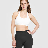 SoftMotion™ Sports Bra | White