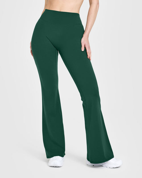 Oner Modal SoftMotion™ Flared Bottoms with White Logo | Dark Racing Green