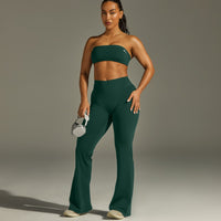 SoftMotion™ Flared Bottoms | Dark Racing Green