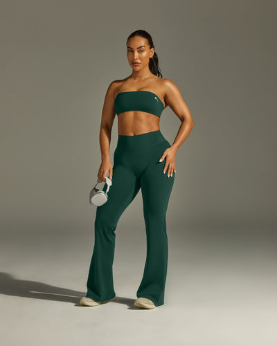 SoftMotion™ Flared Bottoms | Dark Racing Green