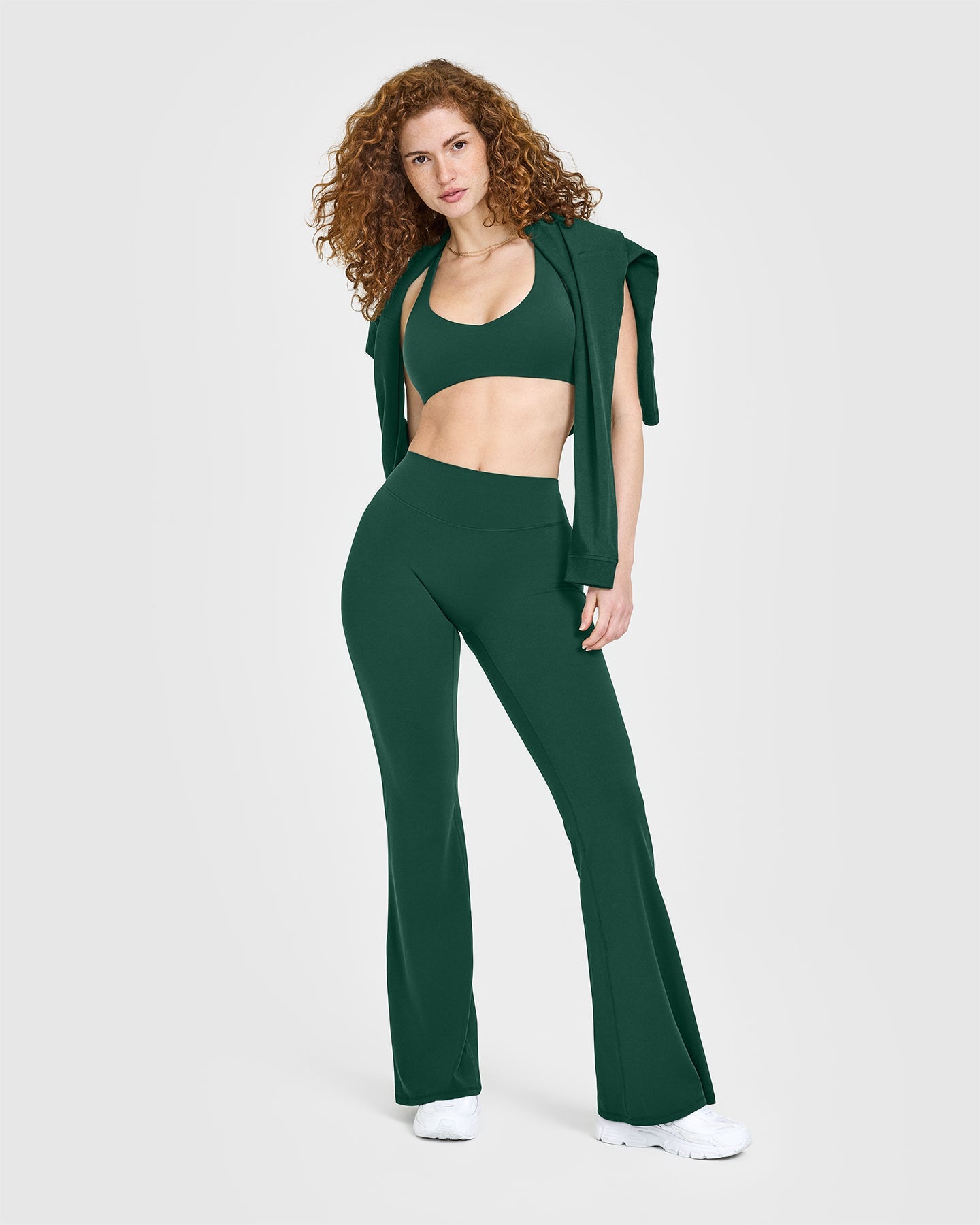 SoftMotion™ Flared Bottoms | Dark Racing Green
