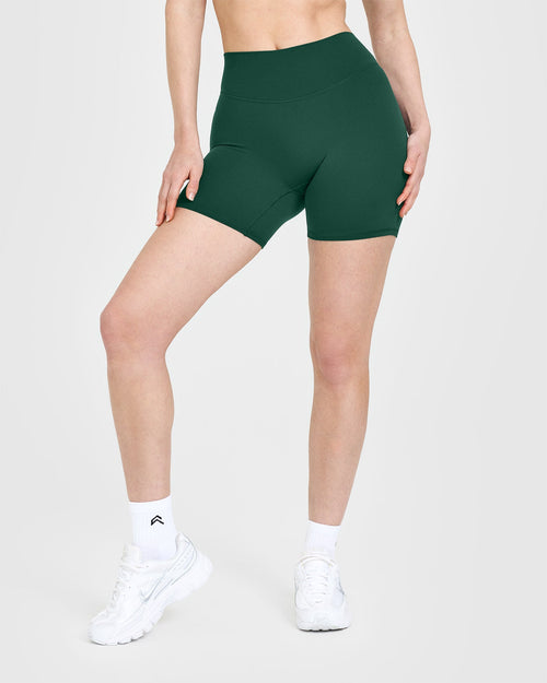 Oner Modal SoftMotion™ Shorts 6" with White Logo | Dark Racing Green