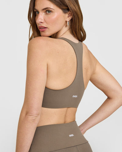 SoftMotion™ Sports Bra | Moss Brown
